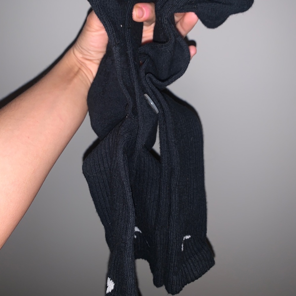 Black Nike socks